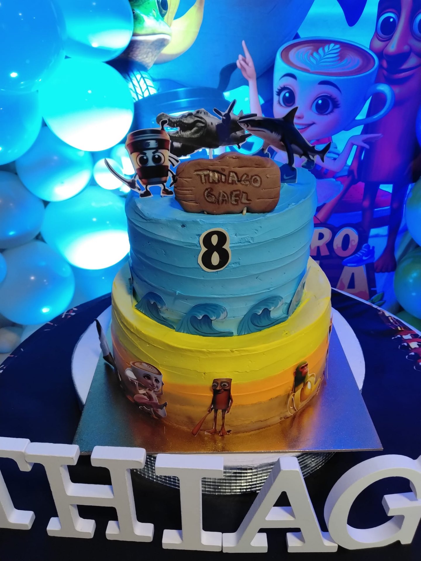 Cumpleaños infantil · Océano Thiago