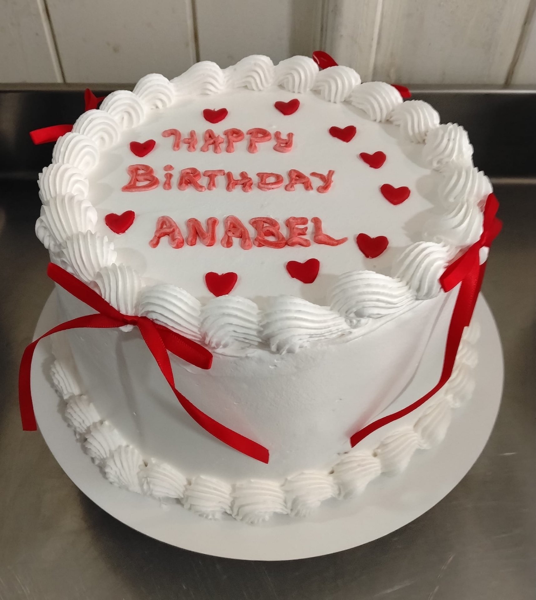 Tendencia · Corazones rojos Anabel