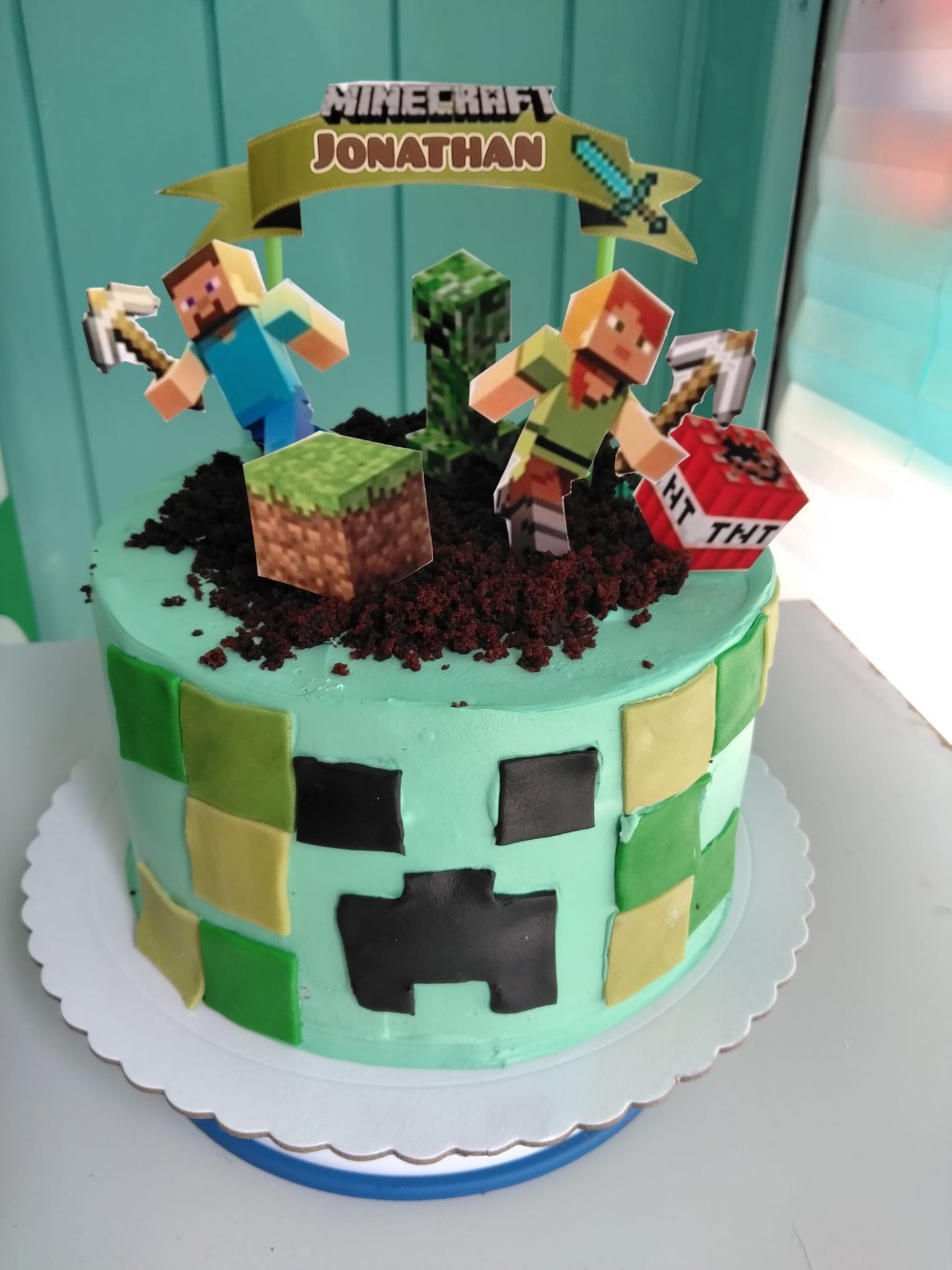 Cumpleaños infantil · Minecraft Jonathan