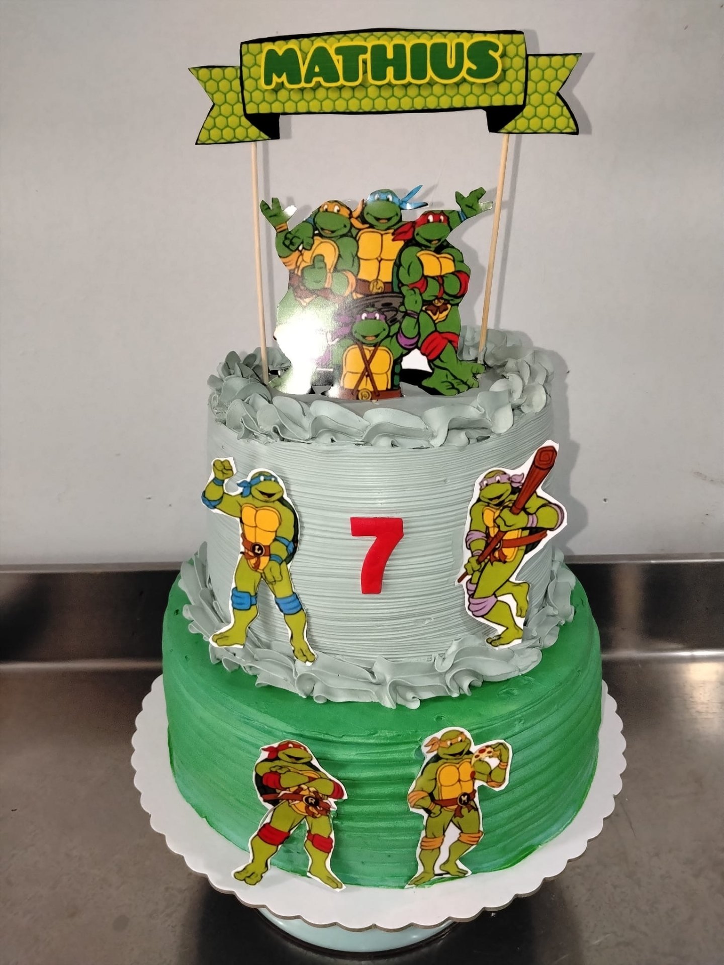 Cumpleaños infantil · Tortugas Ninja Mathius